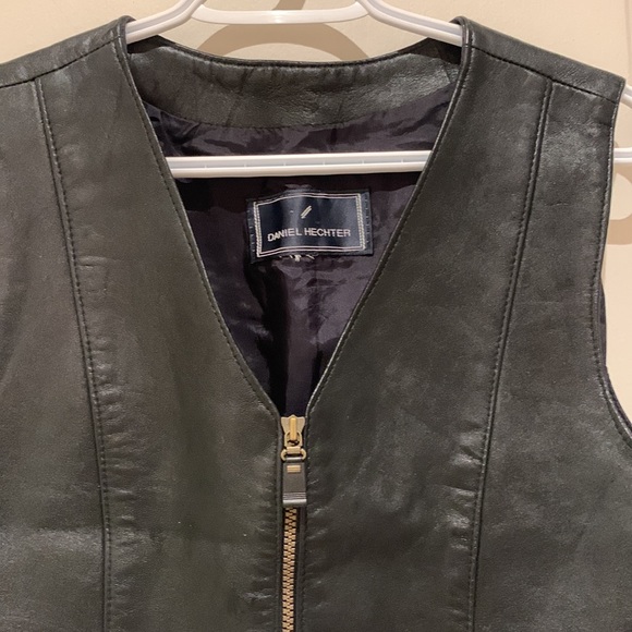 Daniel hecter leather vest for women - Picture 5 of 6